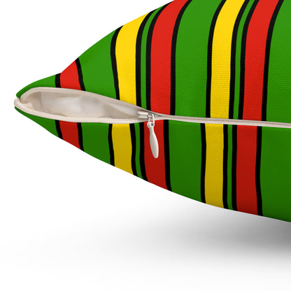 Benin Retro Stripes Cushion Pillow