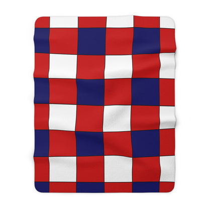 Malaysia Retro Check Blanket Throw