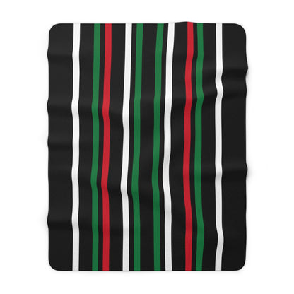 Syria Retro Stripes Blanket Throw