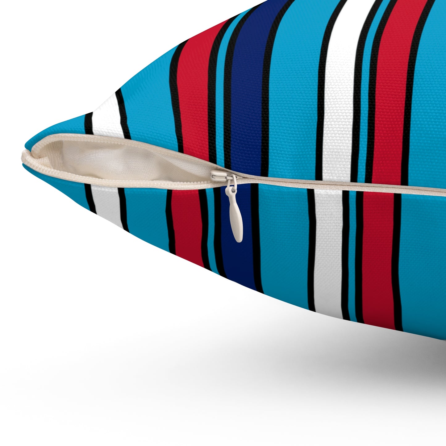Tuvalu Retro Stripes Cushion Pillow