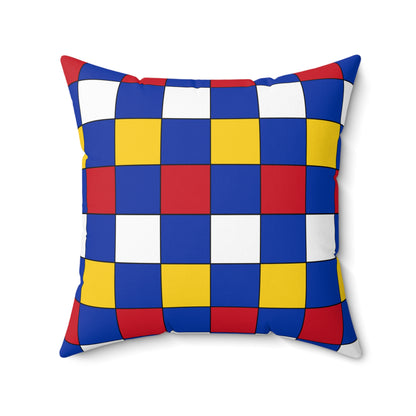 Philippines Retro Check Cushion Pillow