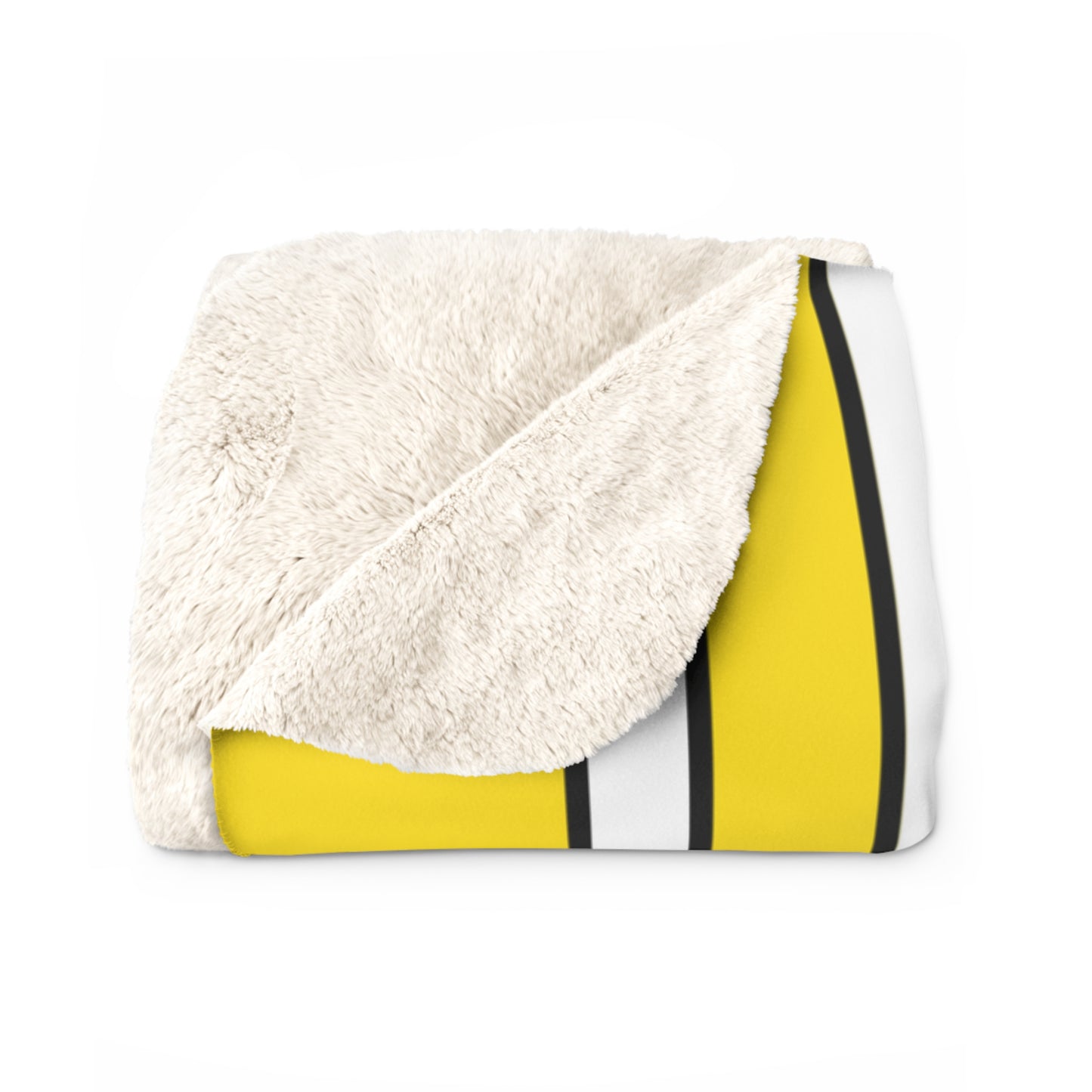 Vatican City Retro Stripes Blanket Throw