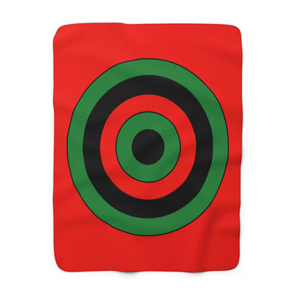 Malawi Retro Target Blanket Throw