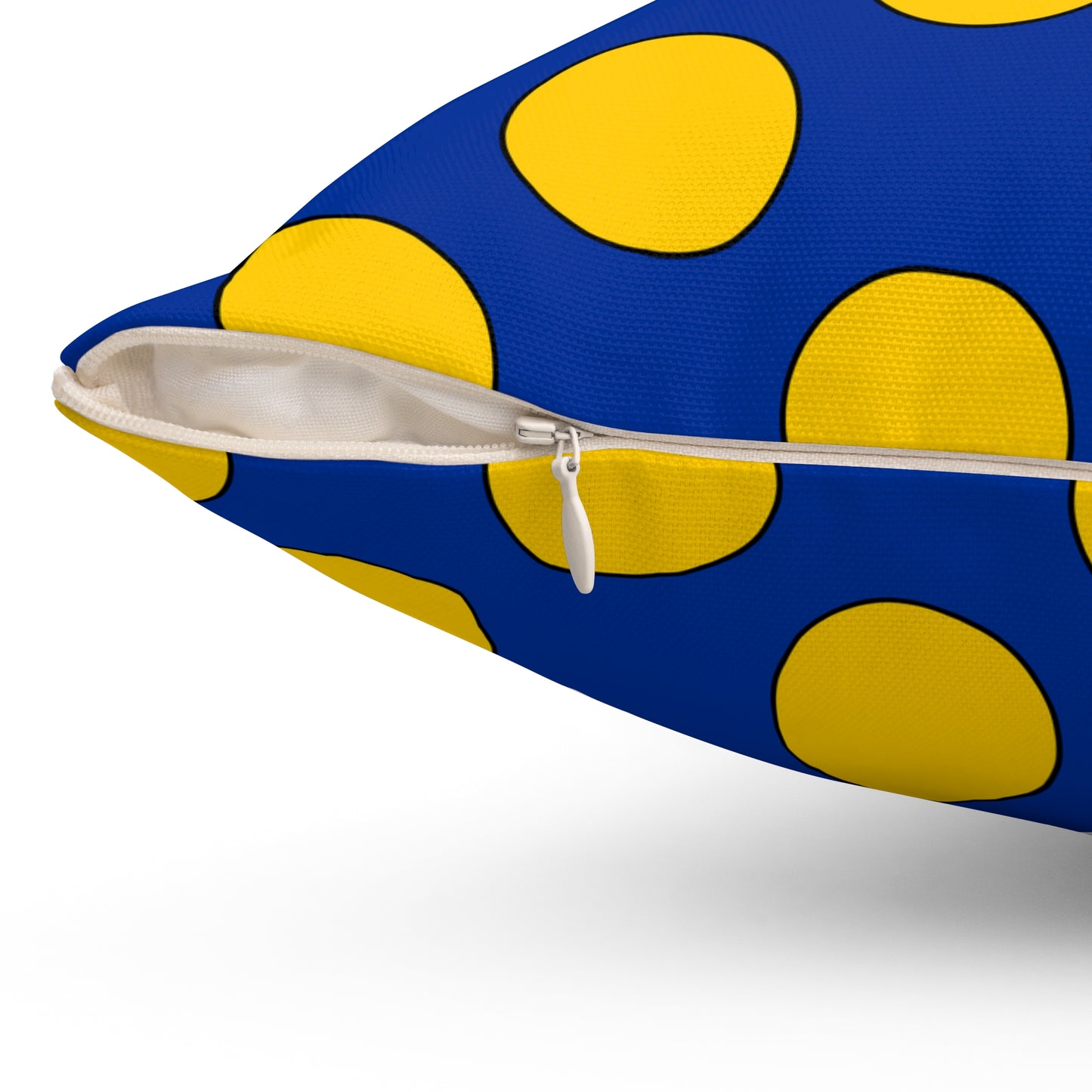 European Union Retro Polka Dots Cushion Pillow