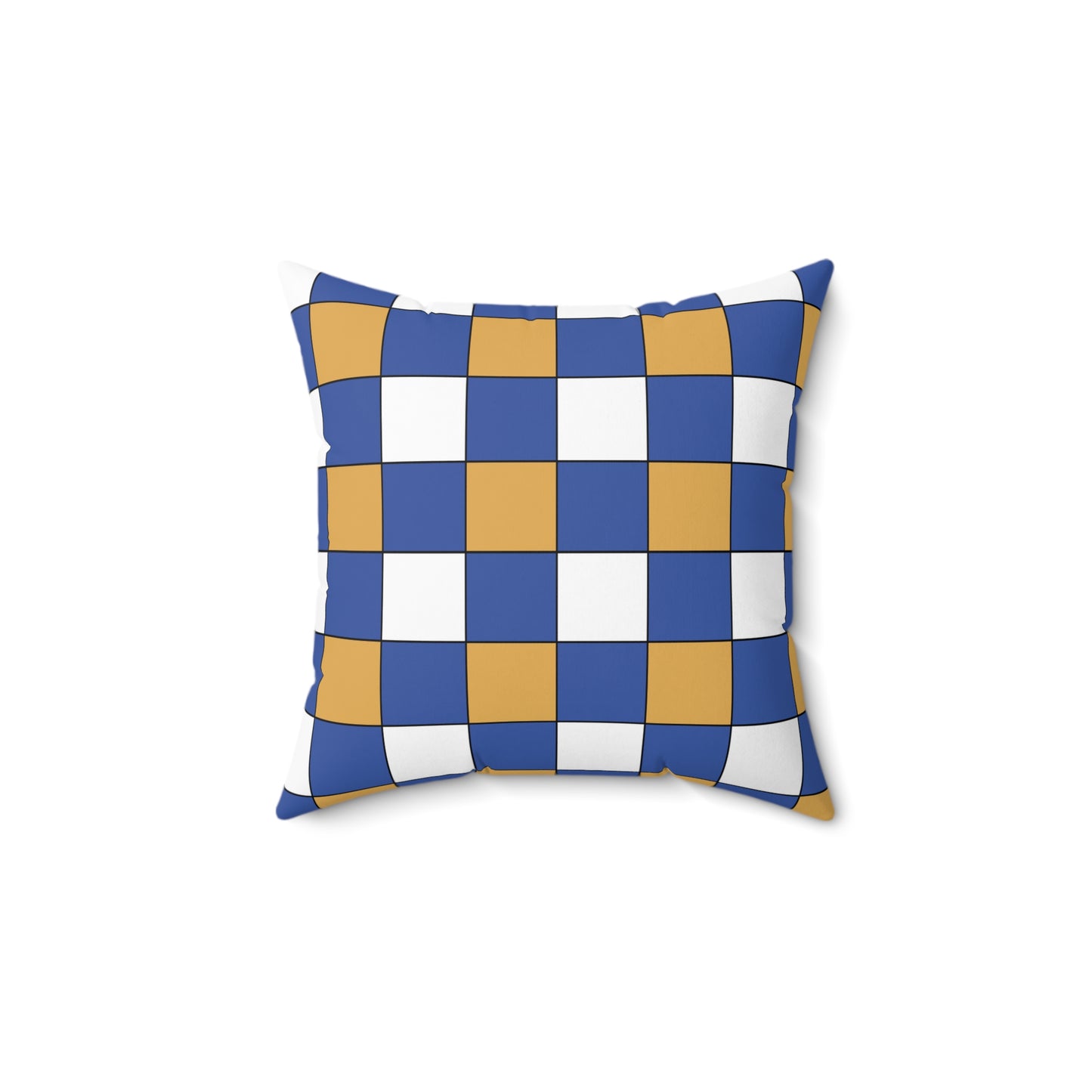 Marshall Islands Retro Check Cushion Pillow