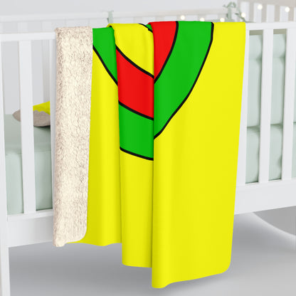 Congo Retro Target Blanket Throw