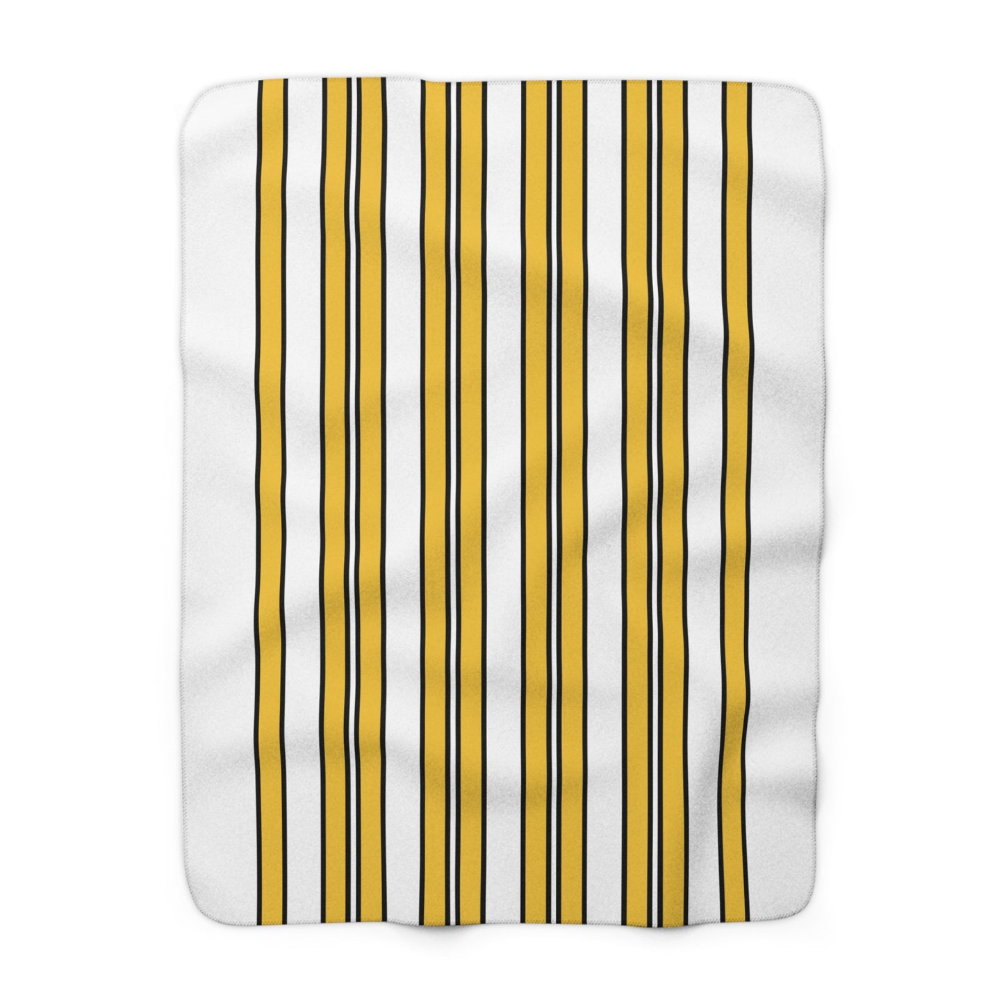 United States Virgin Islands Retro Stripes Blanket Throw