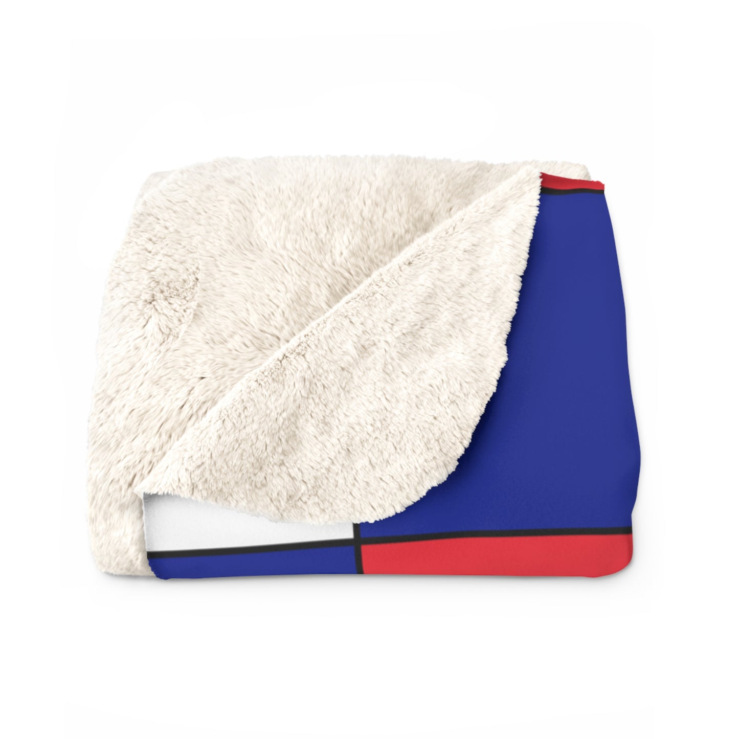 Sint Maarten Retro Check Blanket Throw