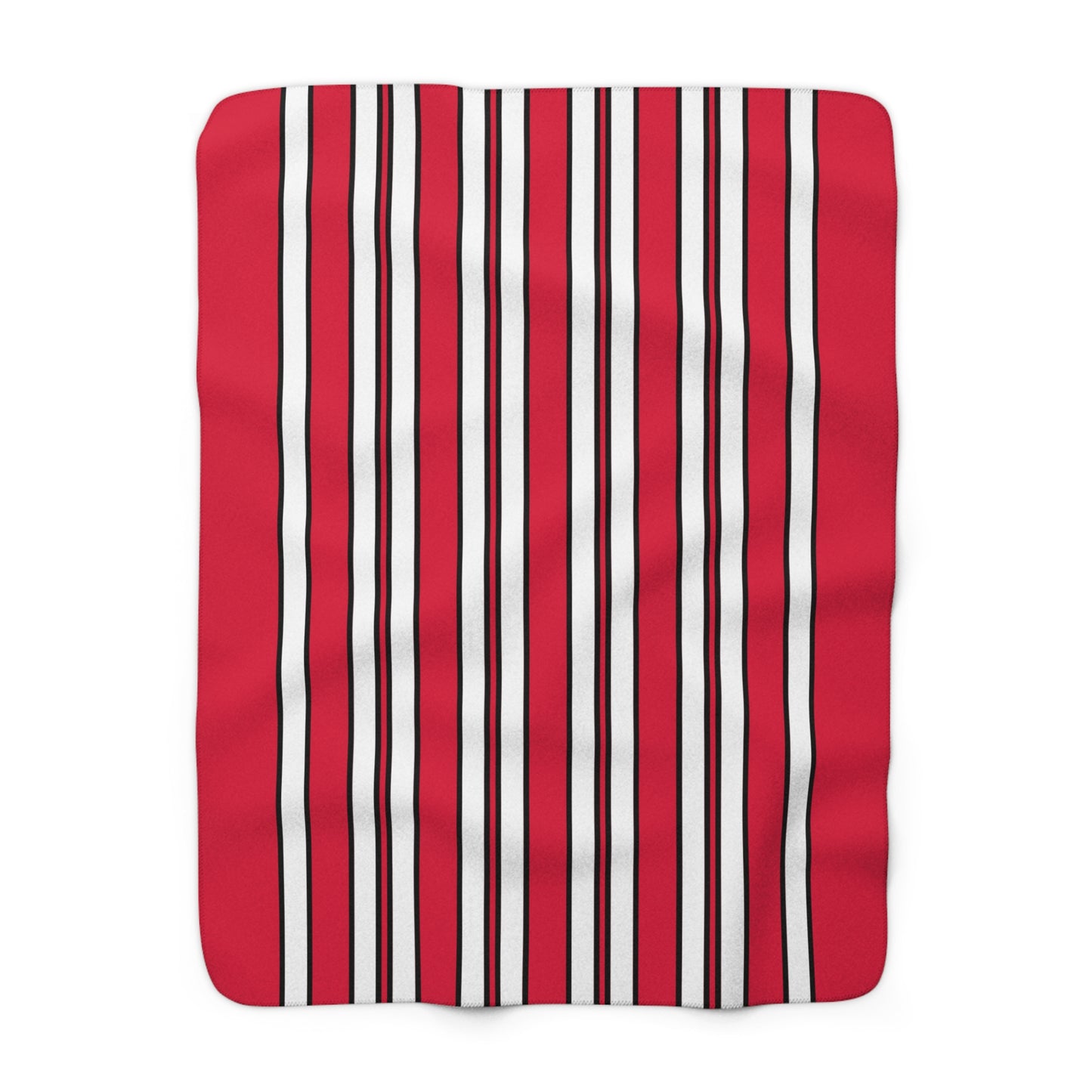 Poland Retro Stripes Blanket Throw