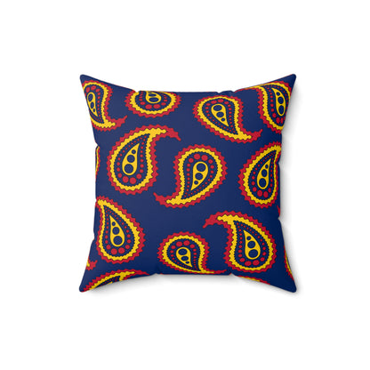Chad Retro Paisley Cushion Pillow