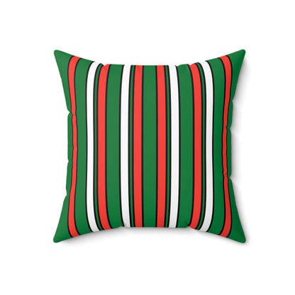 Madagascar Retro Stripes Cushion Pillow