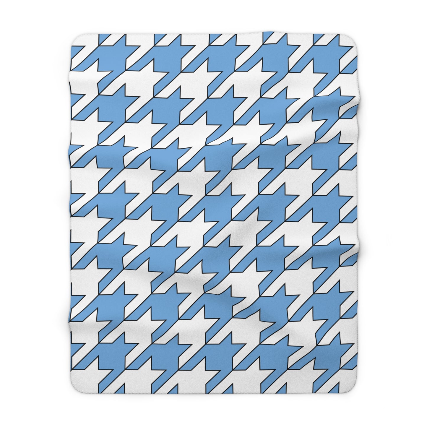 Argentina Retro Houndstooth Blanket Throw