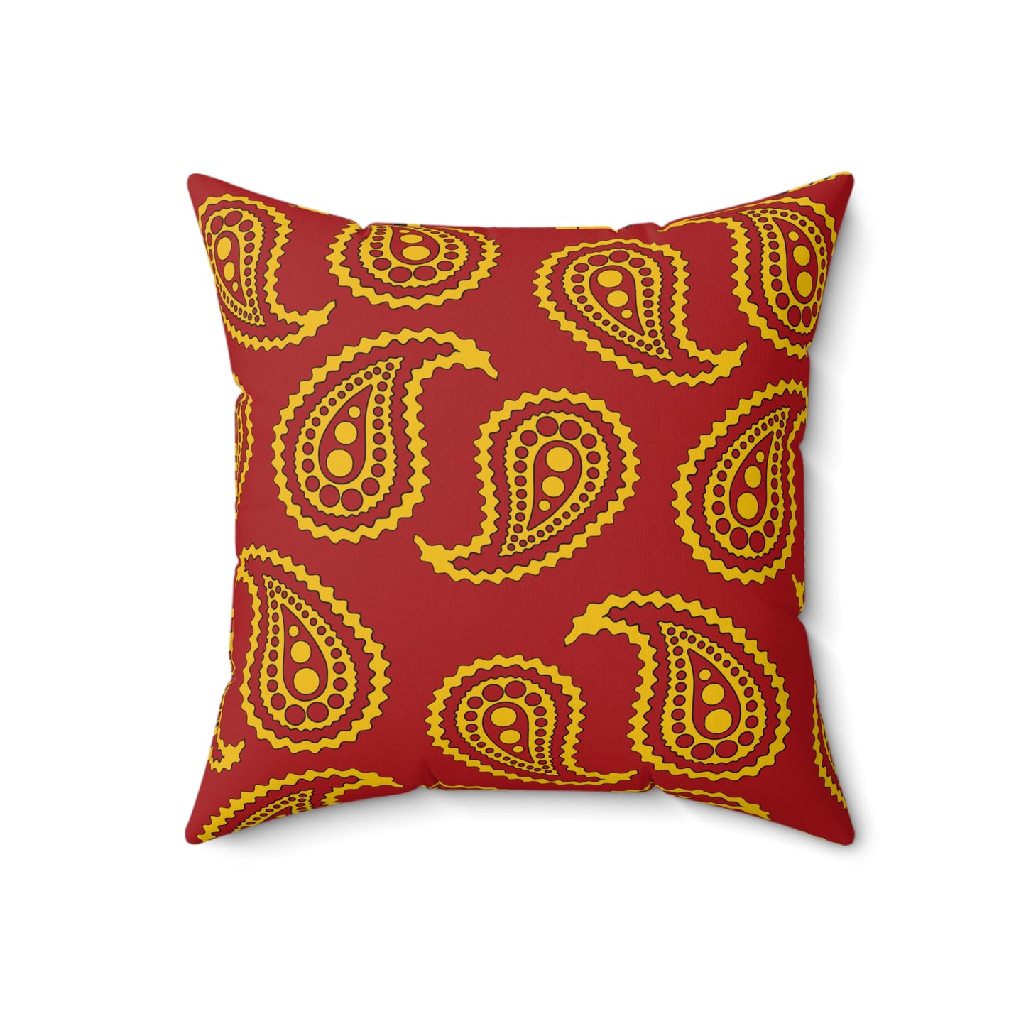 Spain Retro Paisley Cushion Pillow