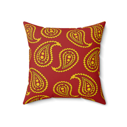 Spain Retro Paisley Cushion Pillow