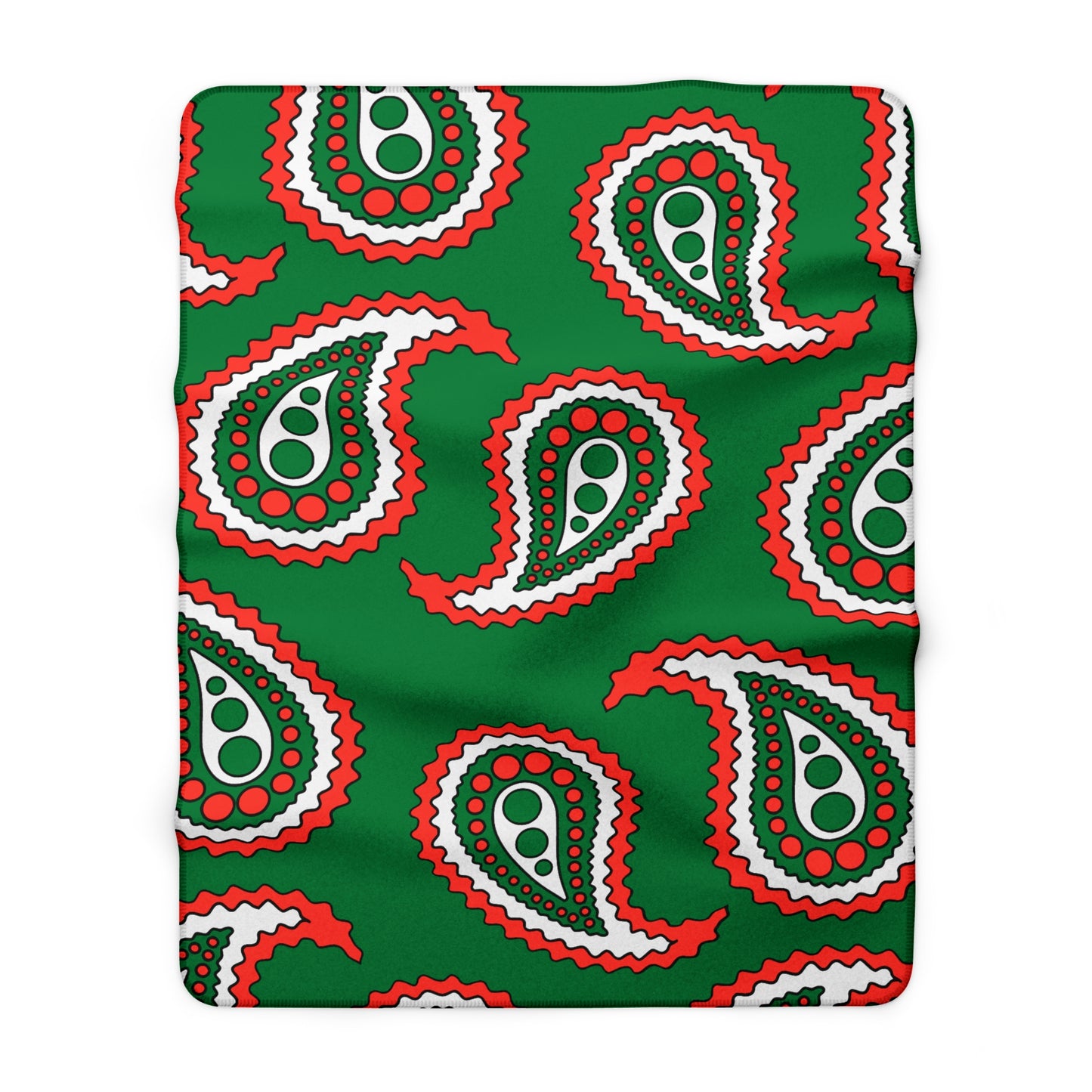 Madagascar Retro Paisley Blanket Throw