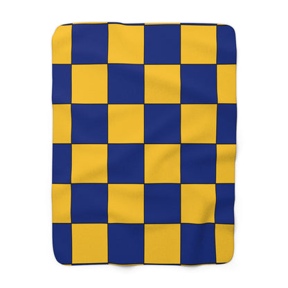 Barbados Retro Check Blanket Throw