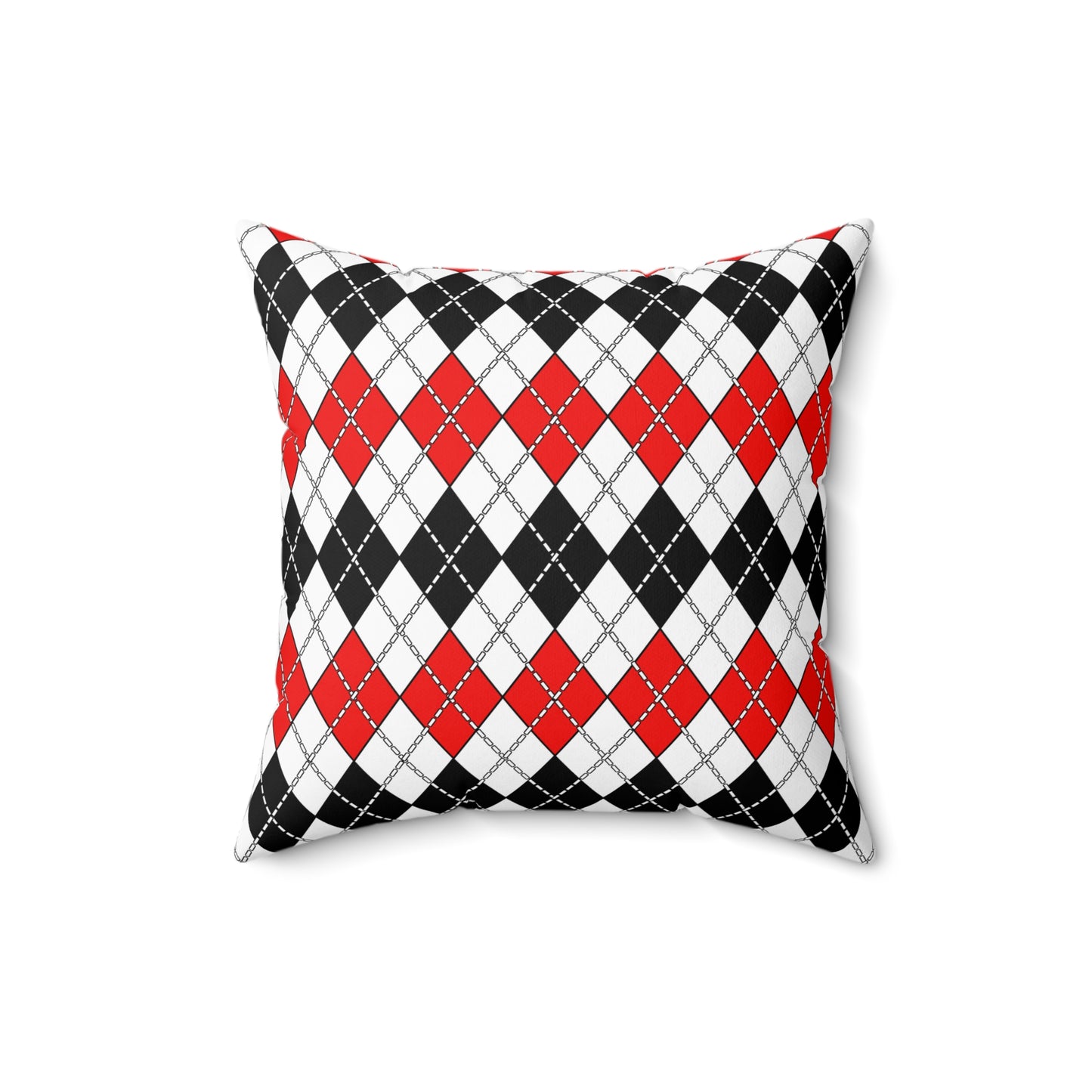 Yemen Retro Argyle Cushion Pillow