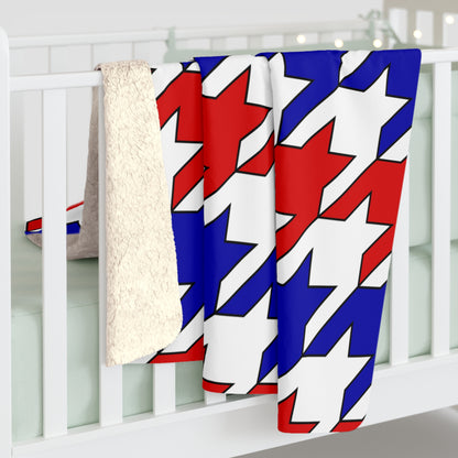 Panama Retro Houndstooth Blanket Throw