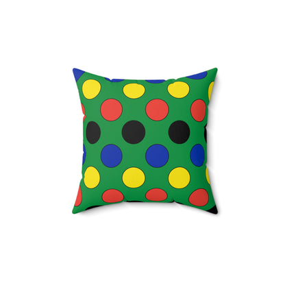 New Caledonia Retro Polka Dots Cushion Pillow