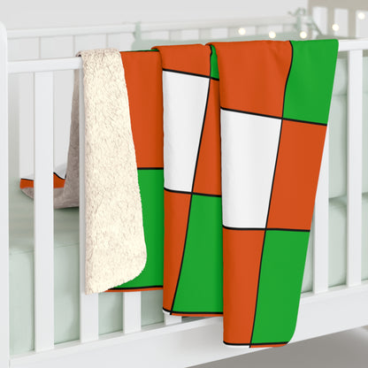 Niger Retro Check Blanket Throw