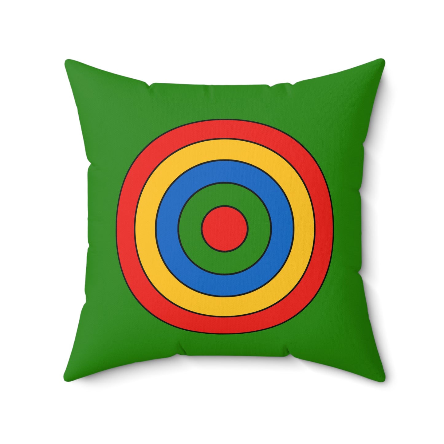 Ethiopia Retro Target Cushion Pillow