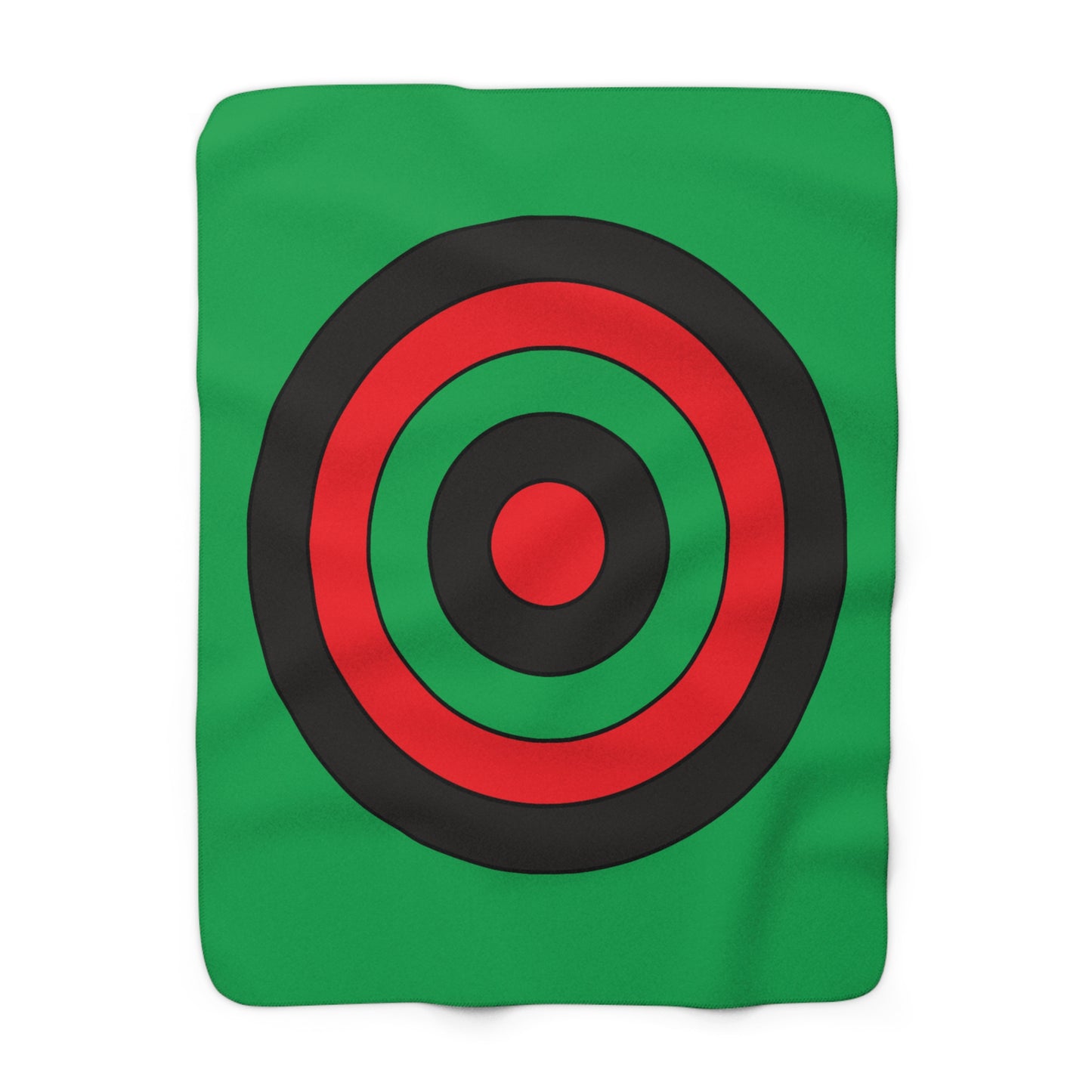 Martinique Retro Target Blanket Throw