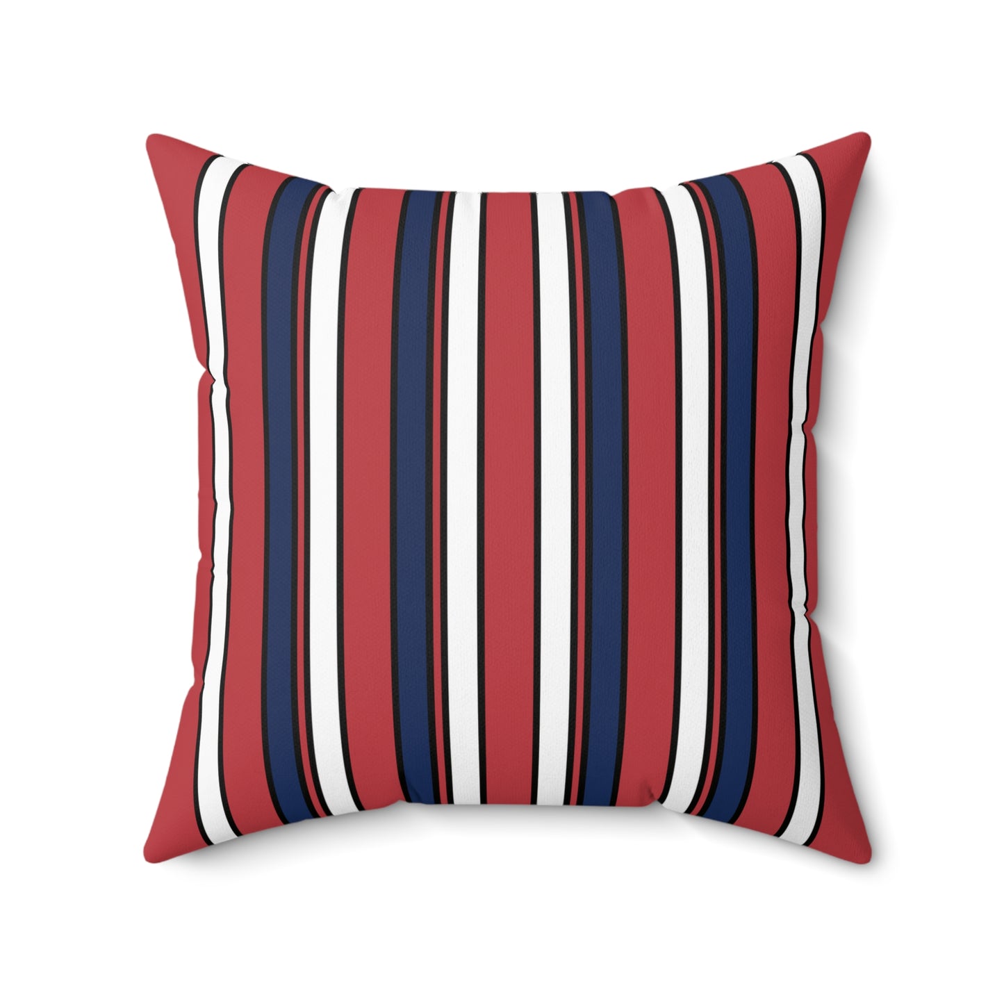 United States Minor Outlying Islands Retro Stripes Cushion Pillow