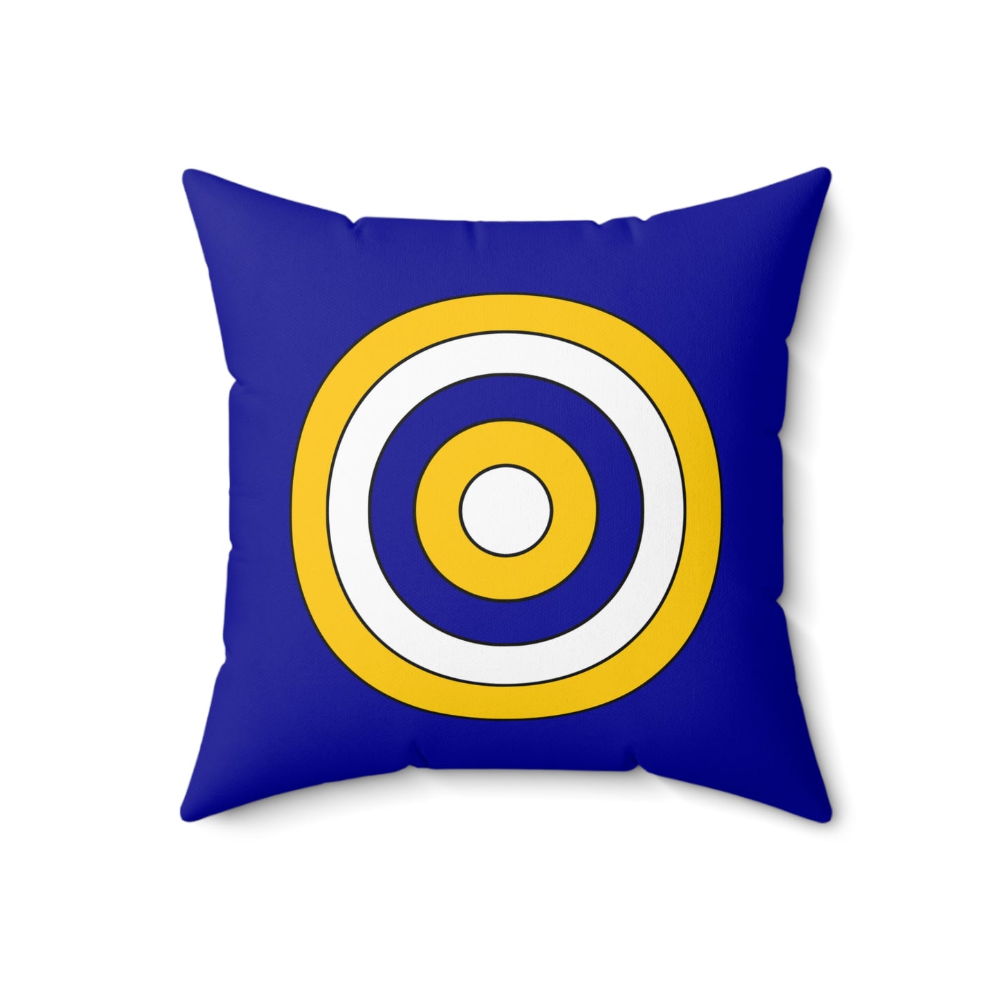 Bosnia And Herzegovina Retro Target Cushion Pillow