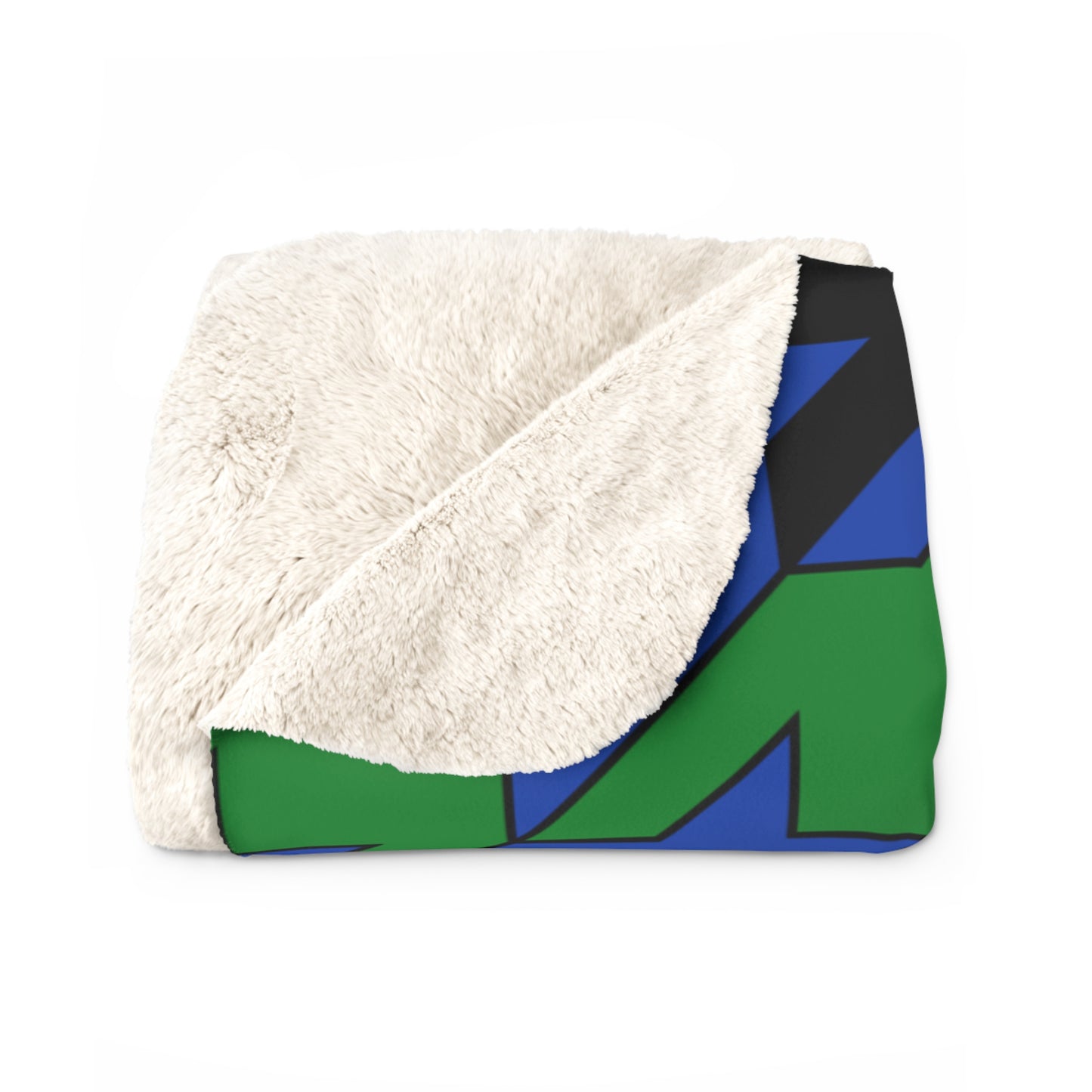South Sudan Retro Houndstooth Blanket Throw