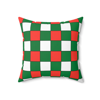 Madagascar Retro Check Cushion Pillow
