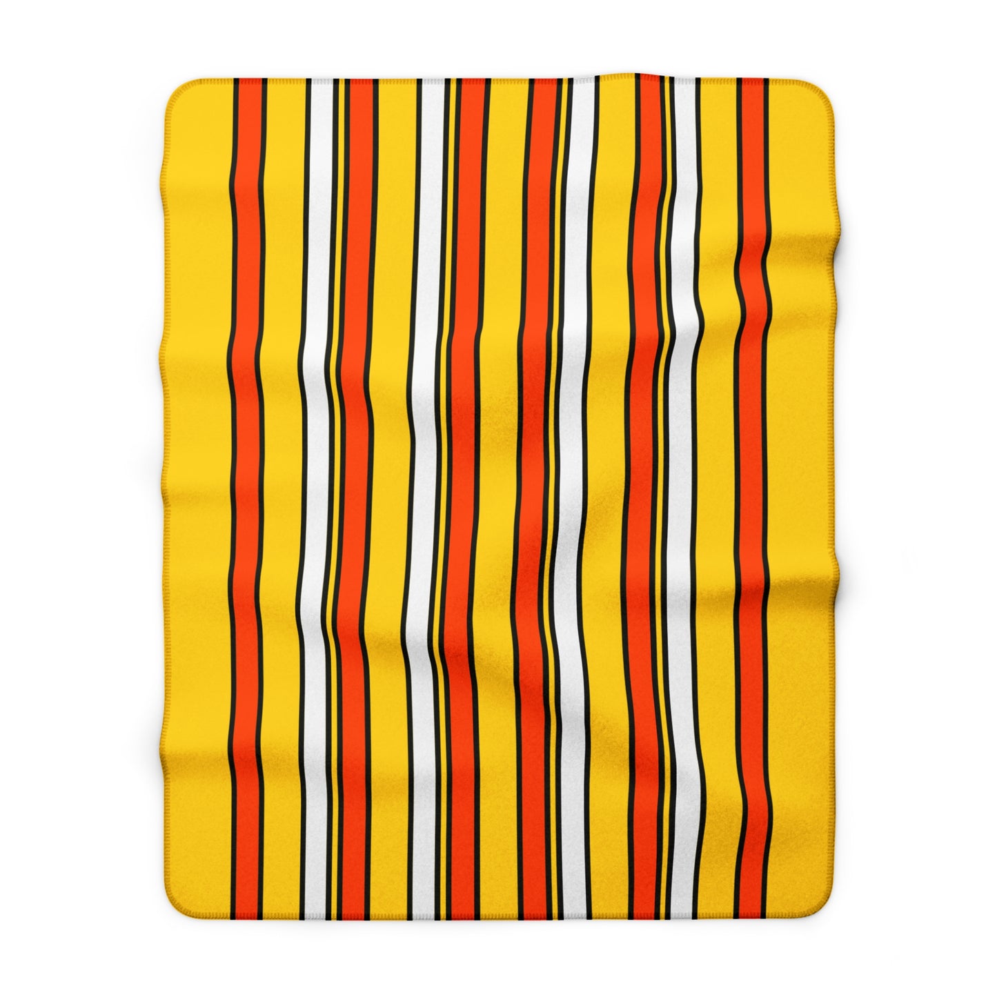 Bhutan Retro Stripes Blanket Throw