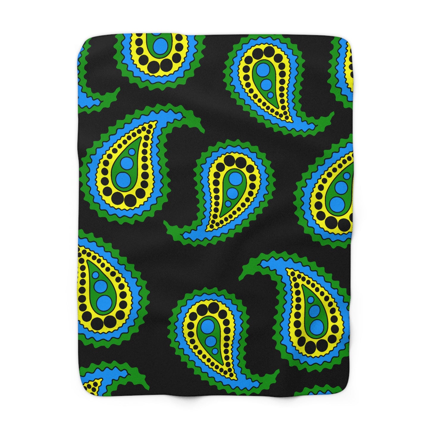 Tanzania Retro Paisley Blanket Throw