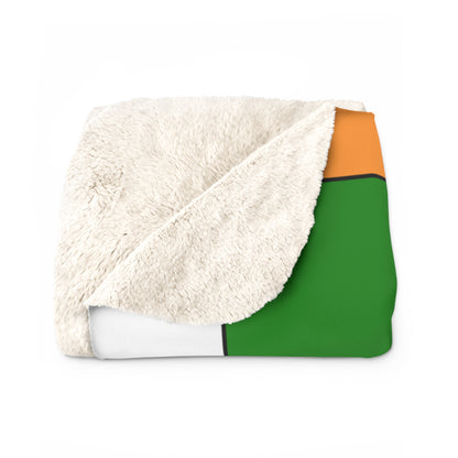 India Retro Check Blanket Throw