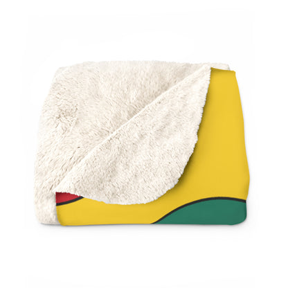 Cameroon Retro Polka Dots Blanket Throw