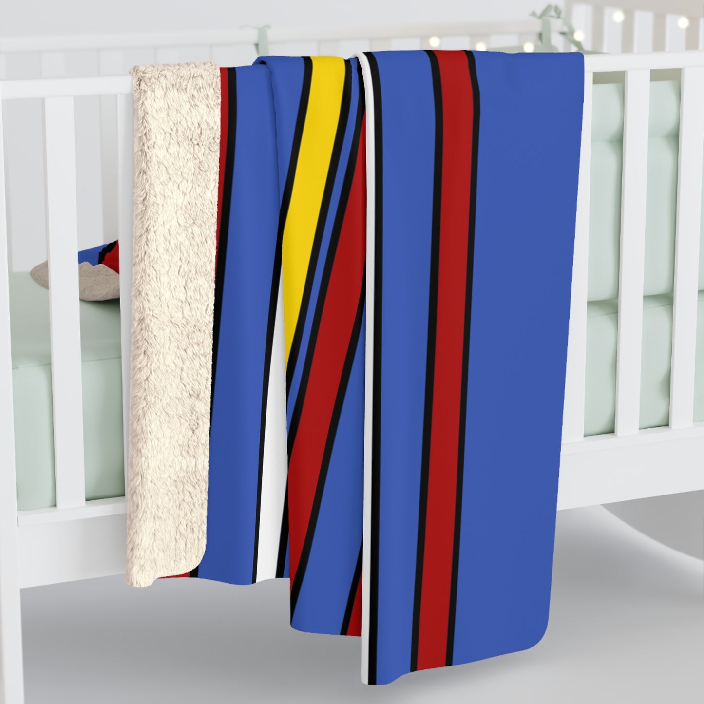 Eswatini Retro Stripes Blanket Throw