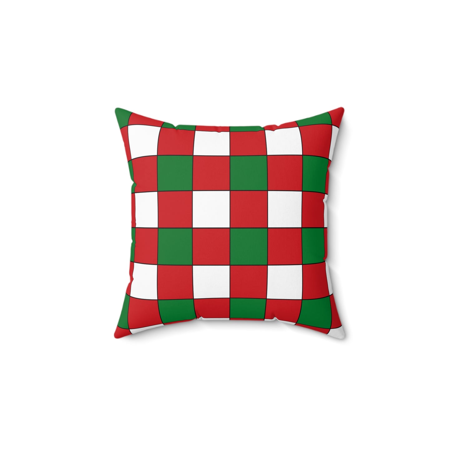 Belarus Retro Check Cushion Pillow