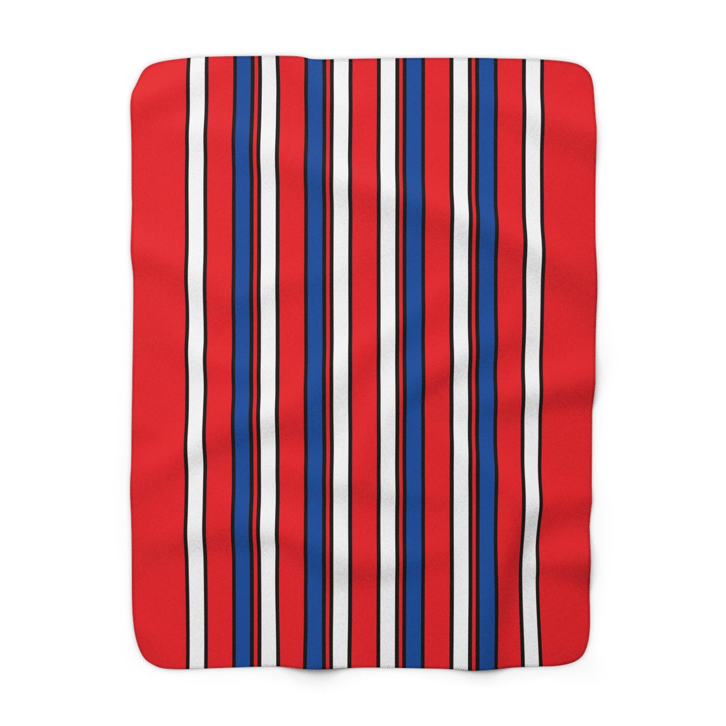 Slovakia Retro Stripes Blanket Throw