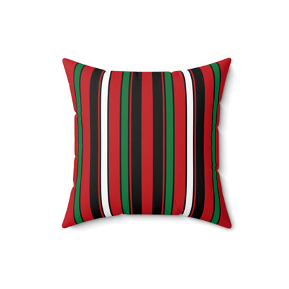 Western Sahara Retro Stripes Cushion Pillow