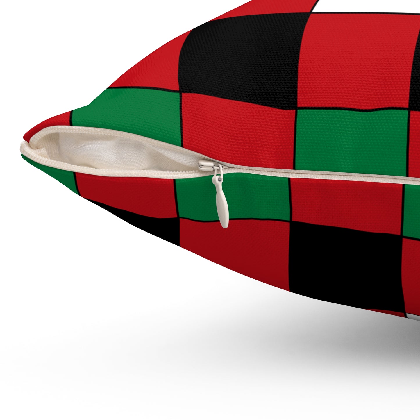 Western Sahara Retro Check Cushion Pillow