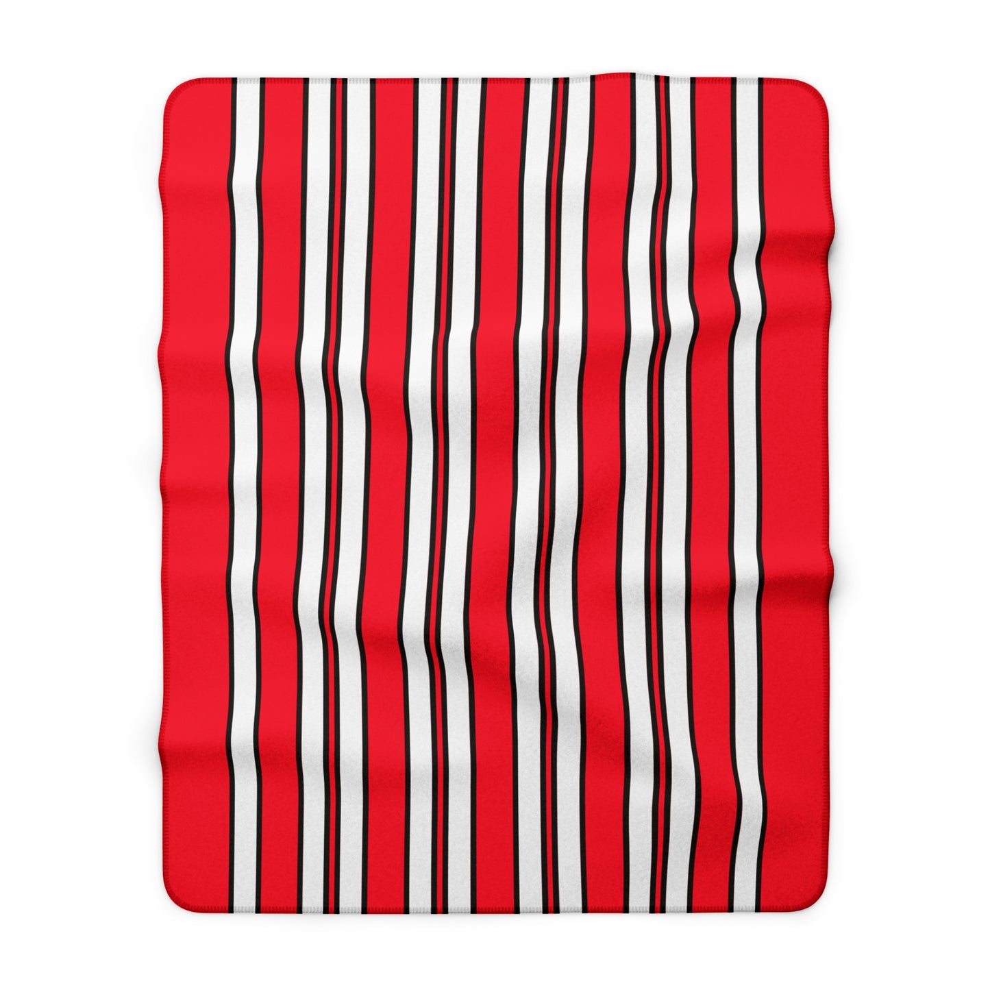Monaco Retro Stripes Blanket Throw