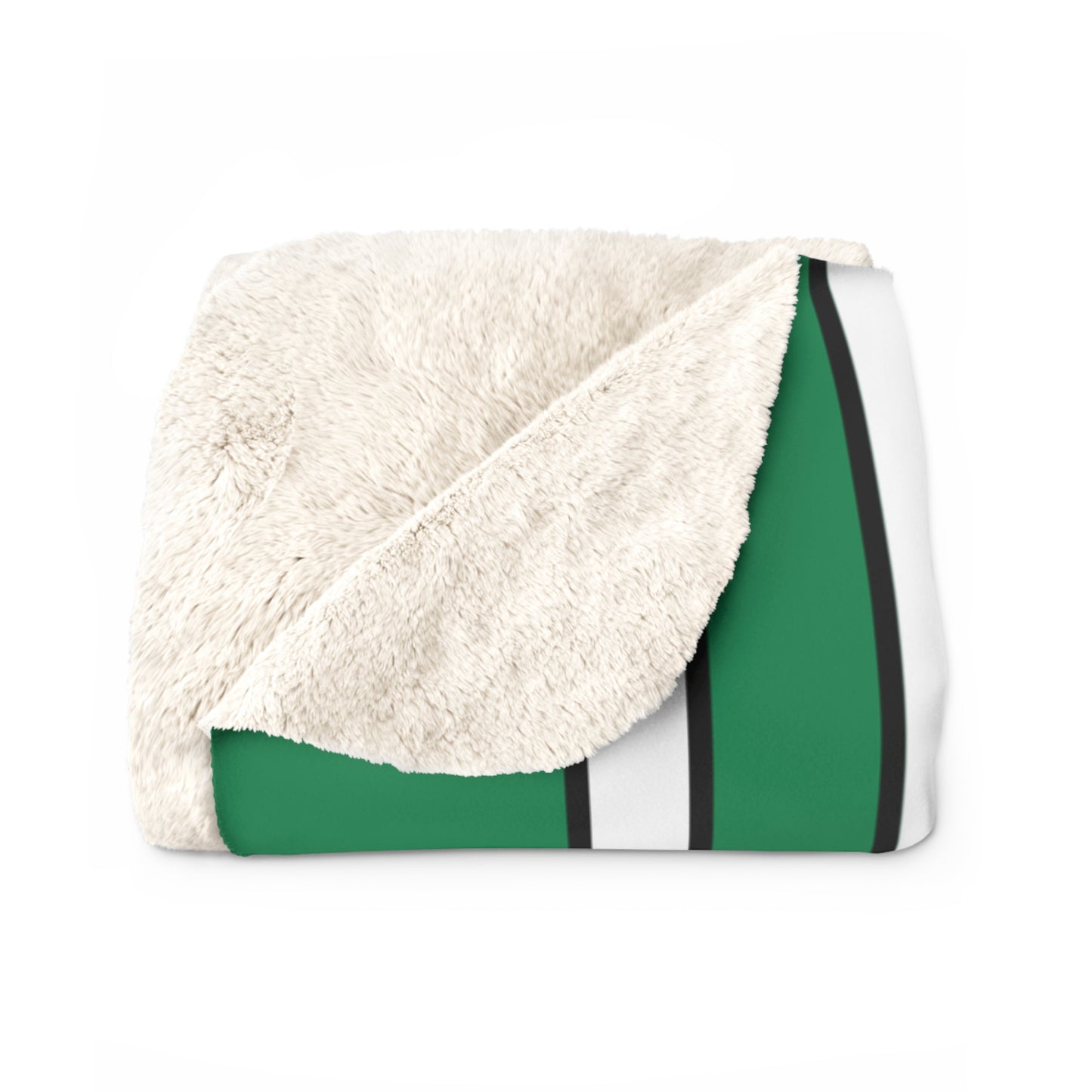 Nigeria Retro Stripes Blanket Throw