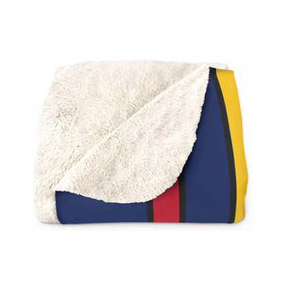Chad Retro Stripes Blanket Throw