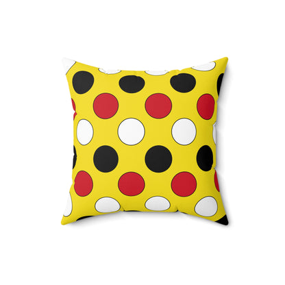 Brunei Darussalam Retro Polka Dots Cushion Pillow