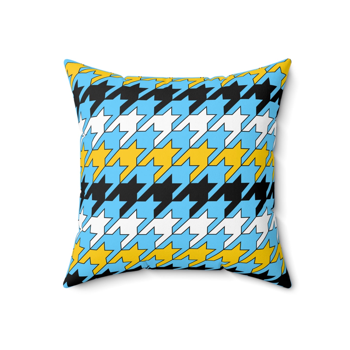 Saint Lucia Retro Houndstooth Cushion Pillow