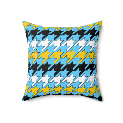 Saint Lucia Retro Houndstooth Cushion Pillow