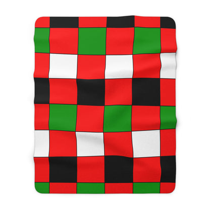 Jordan Retro Check Blanket Throw