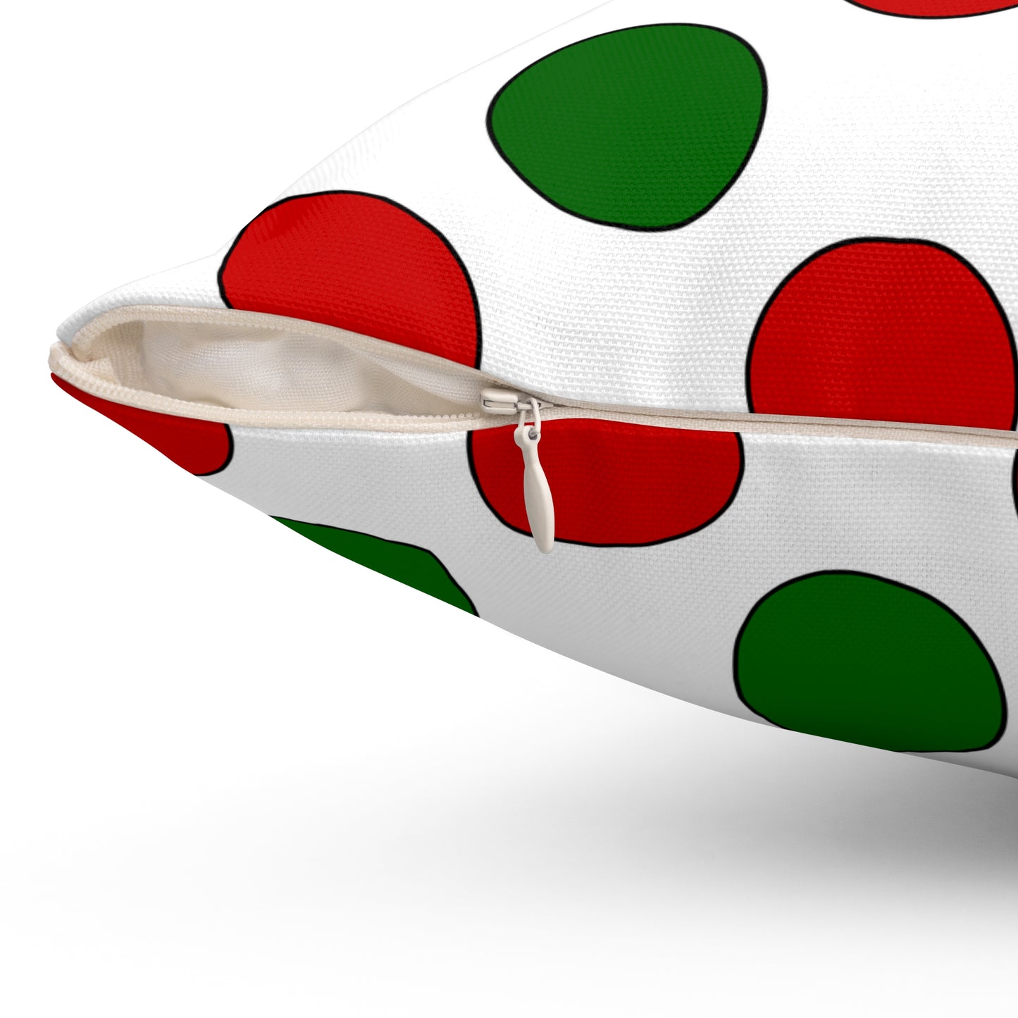 Tajikistan Retro Polka Dots Cushion Pillow