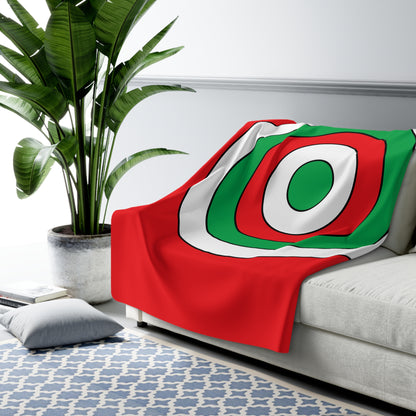 Lebanon Retro Target Blanket Throw