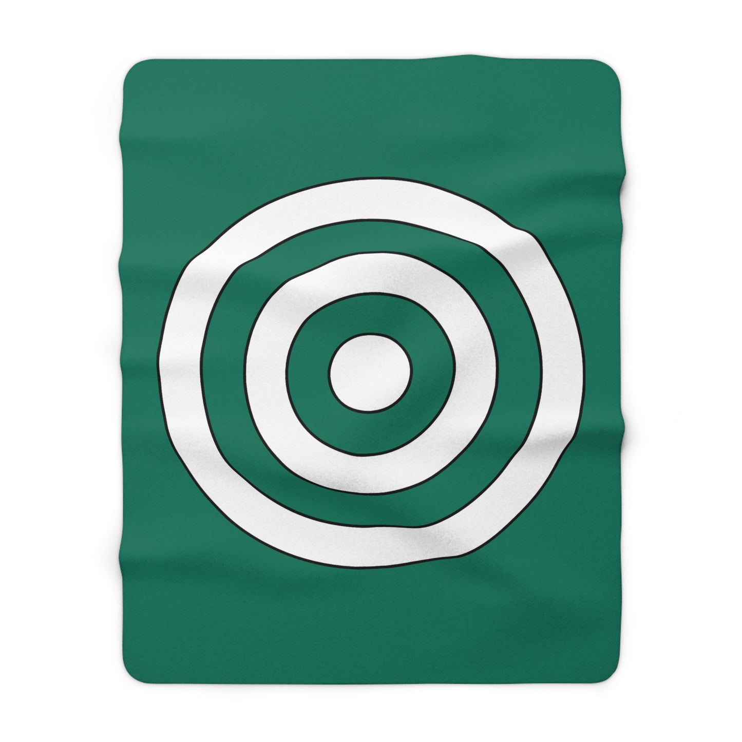 Macao Retro Target Blanket Throw