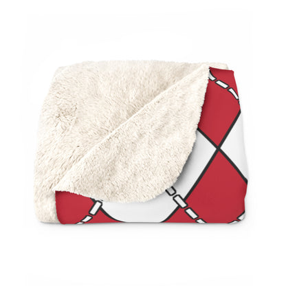 Austria Retro Argyle Blanket Throw